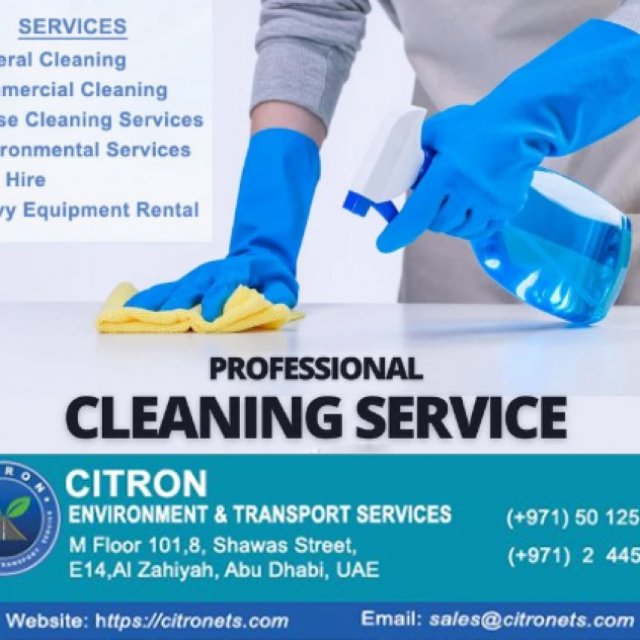 citron-ENVIRONMENT & TRANSPORT SERVICES|Cleaning Serice comapny