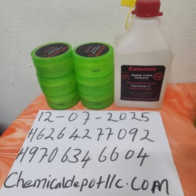 Caluanie Muelear Oxidize is a heavy water chemical primarily used in crushing metals and processing