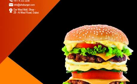 She Burger is The Best Burger Restaurant in dubai